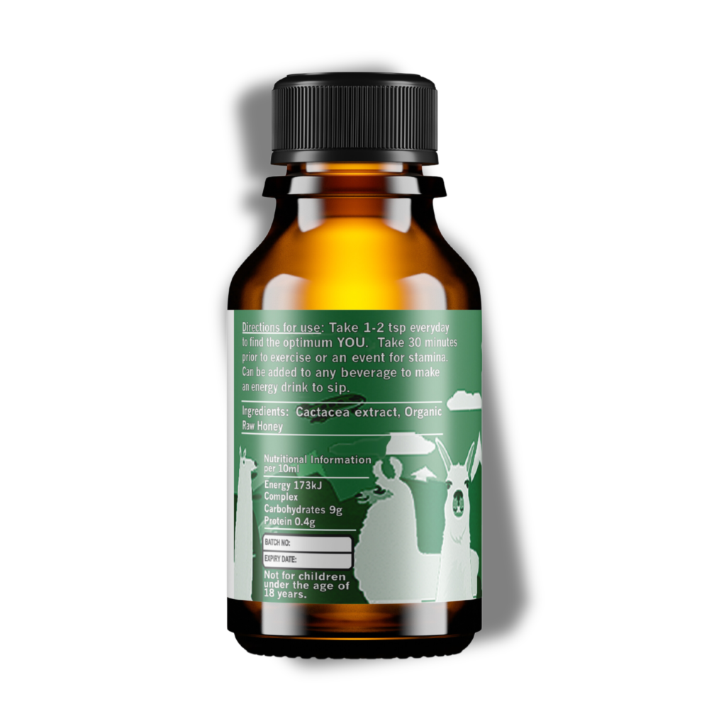 Kick Power Honey with Cactus | Natural Energy & Cognitive Boost | 125ml - Image 3
